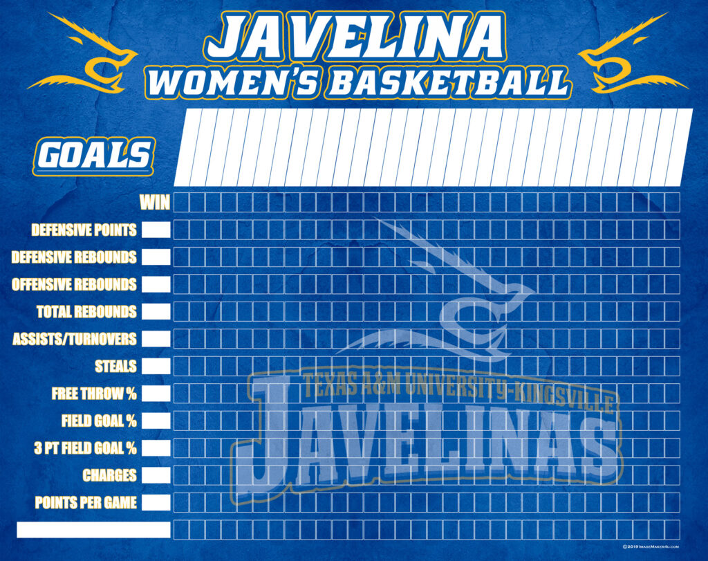 texas a&m kingsville gbb goals board 3x4