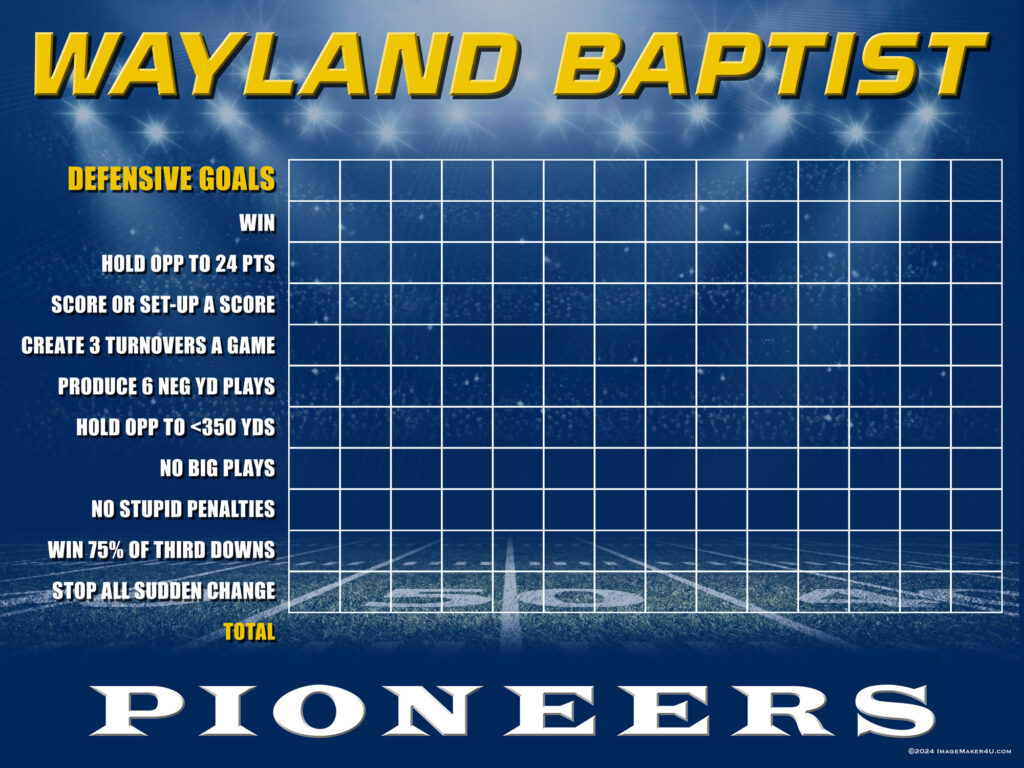 wayland baptist fb goal brd 3x4