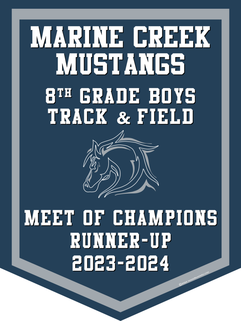 marine creek champions runner up banner 4x3