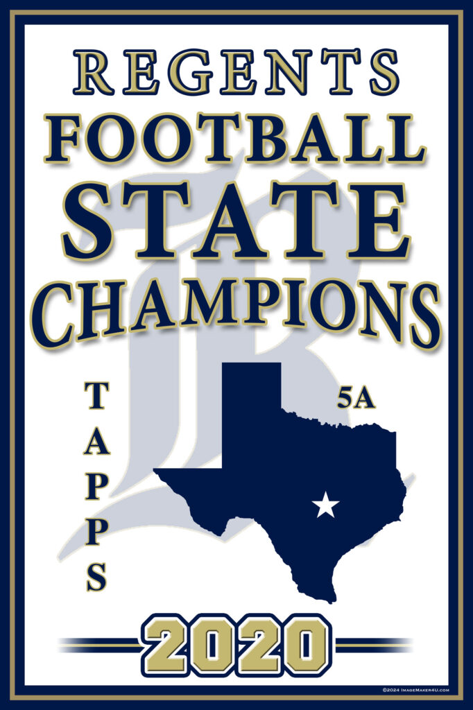 regents 2020 fb champ banner 6x4